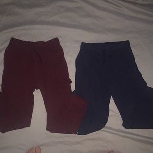 Lot of 2 Boys Sweatpants Size 8 With Pockets